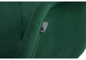 SET 2x Sedia da pranzo NEREA 80x60,5 cm verde/faggio