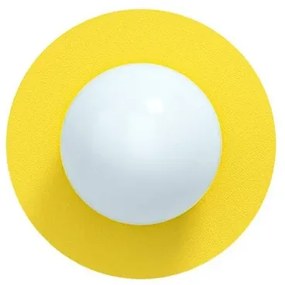 Candy Big Circle 360 L Applique da Parete Sunshine Yellow - Swedish Ninja