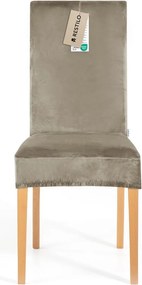 Coprisedia greige con rivestimento elastico per sedie 48 cm Sento – Restilo