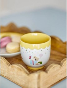 Tazza per bambini gialla e color crema in gres 150 ml Celebrate – Bloomingville Mini