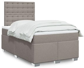 Giroletto A Molle Con Materasso Tortora 120x200 Cm İn Tessuto /