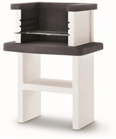 Barbecue fisso in calcestruzzo a carbonella EASY GARDEN BY PALAZZETTI BELAIR 2 L 80 x H 116 x P 59 cm