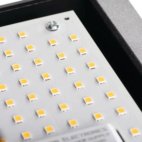 Kanlux 45817 - Applique da parete per esterni a LED LERTO LED/12W/230V IP54 nero