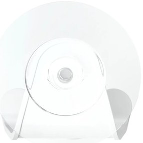 Gancio bianco autoportante in plastica riciclata Flex Adhesive - Umbra