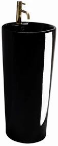 Lavabo monolitico Rea BLANKA Black