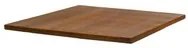 Top tavolo Bristol legno naturale quadro cm 70x70X3