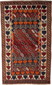 Gabbeh Tappeto persiano 200 x 120 Rosso (Iran) Annodato A Mano