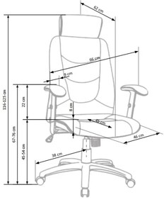 Sedia da ufficio ORVI nera