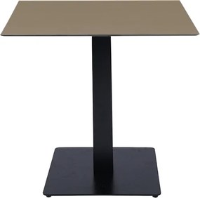 Tavolo bar pub ristorante piano HPL Tortora per esterno 80x80 cm H 74