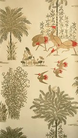 Osborne & Little Carta da parati Jagmandir - Sand/ Gold