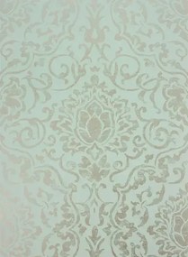 Tapete Belem von Osborne & Little - Aqua/ Ivory