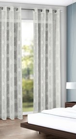 Tenda sottile bianca 135x245 cm Circles – Sehlbach