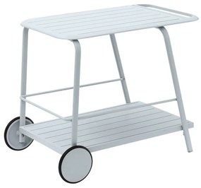 Carrello da dessert in alluminio colore azzurro Naterial   X 69.5 cm