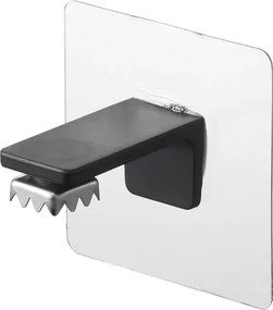 Porta dispenser per sapone nero autoportante magnetico in plastica Film Hook - YAMAZAKI