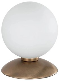 Paul Neuhaus 4437-11 - Lampada da tavolo LED dimmerabile con funzione Touch BUBBA 1xG9/28W/230V ottone