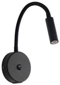 Lampada da parete con USB port LAGOS 1xG9/3W/5V nero