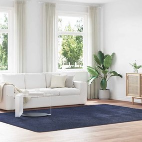 Tappeto Shaggy A Pelo Lungo Navarra Blu Marino 240x340 Cm /