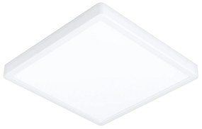 Plafoniera Moderna Fueva 5 In Acciaio Bianco Led Integrato 20,5W 4000K Ip44