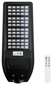 Lampione solare a LED VIA 150W/15000 mAh 3,2V 6000K IP65 + telecomando