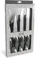 Set Coltelli da Cucina 4 Pezzi Manico Antiscivolo Sanelli Sakura