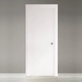 Porta tamburata scorrevole Light bianco L 80 x H 210 cm reversibile
