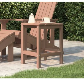 Tavolo da Giardino Adirondack Marrone 38x38x46 cm HDPE