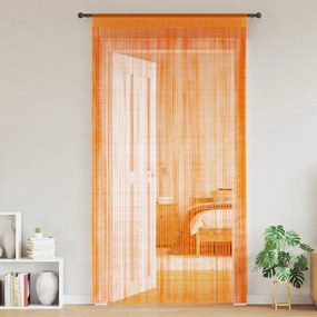 Tende A Filo 2 Pz Arancio 140x250 Cm /