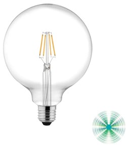 Vivida bulbs lampadina trasparente e27 4w 4000k 470 lm (360°) 125x175mm
