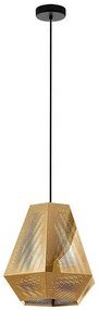 Eglo 43227 - Lampadario a sospensione con filo CHIAVICA 1xE27/28W/230V diametro 36 cm oro