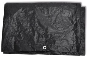 Coperture arredi giardino 2 pz 8 occhielli 122x112x98 cm