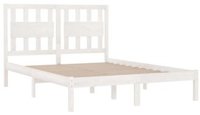 Giroletto bianco massello pino 150x200cm king size