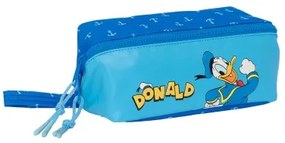 Astuccio Scuola Donald Azzurro 22 x 10 x 10 cm