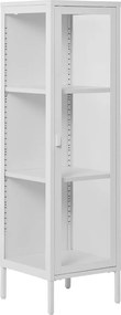 Vetrina in metallo bianco 40x140 cm Brisbane - House Nordic
