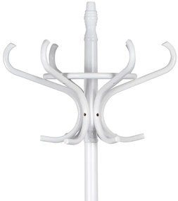 Appendiabiti 188 x 49 cm bianco