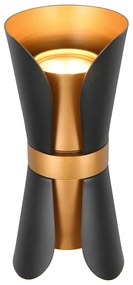 Lampada da parete in colore nero-bronzo Coat - Trio