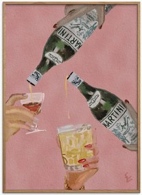 Stampa digitale incorniciata One More Martini, Please by Ekaterina Zagorska