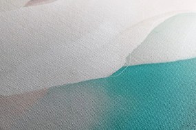 Quadro su tela – Astrazione blu moderna