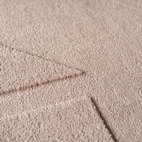 Tappeto marrone chiaro lavabile 200x290 cm Pompei 1614 – Ayyildiz Carpets