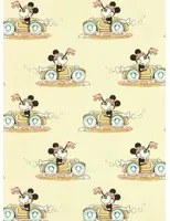 Sanderson Tapete Minnie on the Move - Sherbet