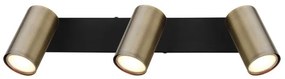 Globo 57911-3M - Faretto ROBBY 3xGU10/35W/230V nero/ottone