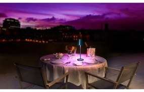 Retlux - LED Lampada da tavolo ricaricabile dimmerabile LED/3W/1800 mAh blu scuro