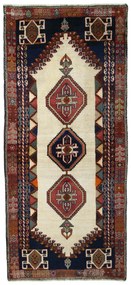 Shiraz Tappeto persiano 200 x 90 Beige (Iran) Annodato A Mano
