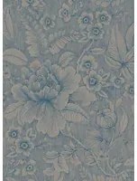 Eijffinger Carta da parati Casa di Fiori - Khaki/ Blue
