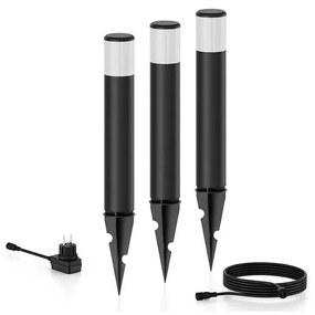 Philips - SET 3x Lampada LED da esterno PUREX LED/1,5W/24/230V IP44