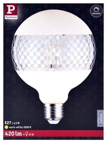 Lampadina LED dimmerabile CLASSIC G125 E27/4,5W/230V 2600K - Paulmann 28742