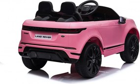 Macchina Elettrica per Bambini Licenza Land Rover Evoque 12V con Telecomando Rosa...