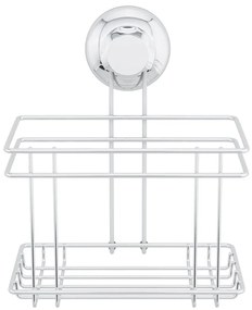 Mensola autoportante in metallo per bagno in argento Bestlock Bath - Compactor