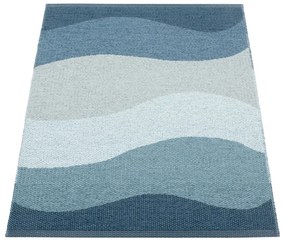 Tappeto da interno/esterno blu 70x100 cm Urvi Water – Pappelina