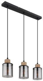 Globo 15707-3H - Lampadario a sospensione con filo REID 3xE27/15W/230V