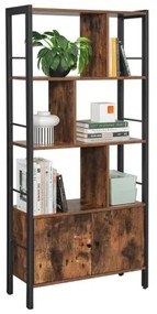 Libreria NAVARO marrone/nera